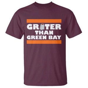 BF Game Day T Shirt Funny Grater Than GB Foolball Fans TS10 Maroon Print Your Wear