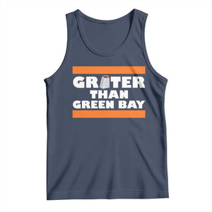 BF Game Day Tank Top Funny Grater Than GB Foolball Fans TS10 Navy Print Your Wear