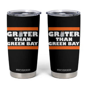 BF Game Day Tumbler Cup Funny Grater Than GB Foolball Fans TS10 Black Print Your Wear