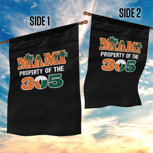 305 Miami Pride Garden Flag Urban Style Miami Beach Graphic TS10 Print Your Wear