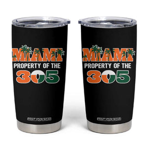 305 Miami Pride Tumbler Cup Urban Style Miami Beach Graphic TS10 Black Print Your Wear