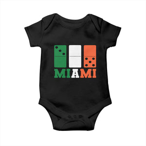 305 Miami Baby Onesie Three Zero Five Domino TS10 Black Print Your Wear