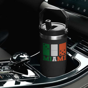 305 Miami Flip Straw Tumbler Three Zero Five Domino TS10 Print Your Wear