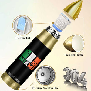 305 Miami Bullet Tumbler Three Zero Five Domino TS10 Print Your Wear