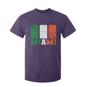305 Miami T Shirt For Kid Three Zero Five Domino TS10 Purple Print Your Wear