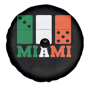 305 Miami Spare Tire Cover Three Zero Five Domino TS10 Print Your Wear