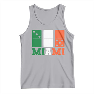 305 Miami Tank Top Three Zero Five Domino TS10 Athletic Heather Print Your Wear