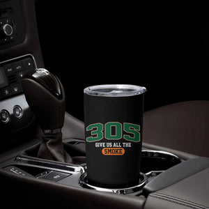 Miami 305 Give Us All The Smoke Tumbler Cup Vintage Athletic Sports Florida FL TS10 Print Your Wear