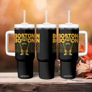 Retro Boston Ice Hockey Tumbler With Handle Fear The Bear TS10 Print Your Wear
