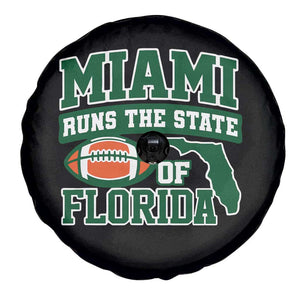 Miami Spare Tire Cover Runs The State of Florida Dade County 305 Pride TS10 Print Your Wear