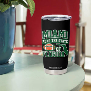 Miami Tumbler Cup Runs The State of Florida Dade County 305 Pride TS10 Print Your Wear