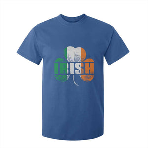Irish St Patricks Day Shamrock T Shirt For Kid Retro Clover Ireland Flag Lucky Gifts TS10 Royal Blue Print Your Wear