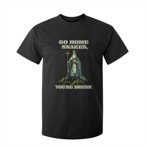 Funny St. Patrick's Day T Shirt For Kid Go Home Snakes, You're Drunk TS10 Black Print Your Wear