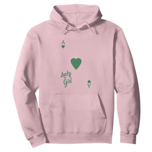 St Patricks Day Irish Lucky Girl Hoodie TS10 Light Pink Print Your Wear