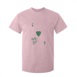 St Patricks Day Irish Lucky Girl T Shirt For Kid TS10 Light Pink Print Your Wear