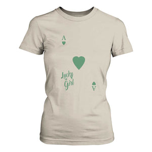 St Patricks Day Irish Lucky Girl T Shirt For Women TS10 Sand Print Your Wear