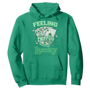 St. Patrick's Day Casino Feeling Lucky Hoodie Las Vegas Girls Trip TS10 Irish Green Print Your Wear