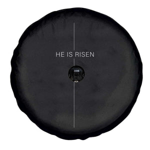 Easter Cross He Is Risen Spare Tire Cover Cross Subtle Christian Minimal Religious Faith Jesus TS10 Print Your Wear