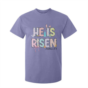 He is Risen Jesus Christian Happy Easter T Shirt For Kid TS10 Violet Print Your Wear
