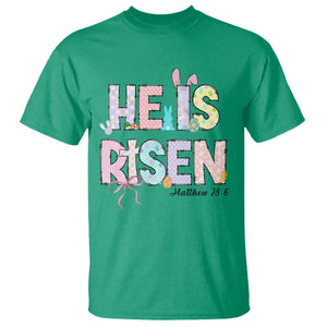 He is Risen Jesus Christian Happy Easter T Shirt TS10 Irish Green Print Your Wear