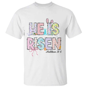 He is Risen Jesus Christian Happy Easter T Shirt TS10 White Print Your Wear
