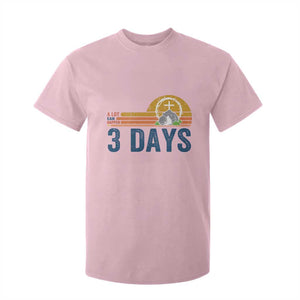 Easter A Lot Can Happen in 3 Days T Shirt For Kid Retro Religious Easter Christian TS10 Light Pink Print Your Wear