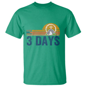 Easter A Lot Can Happen in 3 Days T Shirt Retro Religious Easter Christian TS10 Irish Green Print Your Wear