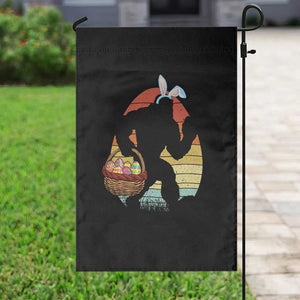 Bigfoot Easter Garden Flag Bunny Sasquatch Eggs Retro TS10 Print Your Wear