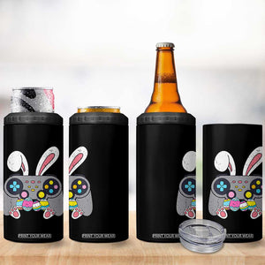 Easter Video Game 4 in 1 Can Cooler Tumbler Bunny Eggs Gaming Gamer TS10 Print Your Wear