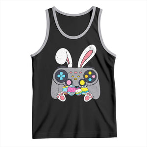 Easter Video Game Tank Top Bunny Eggs Gaming Gamer TS10 Black Athletic Heather Print Your Wear