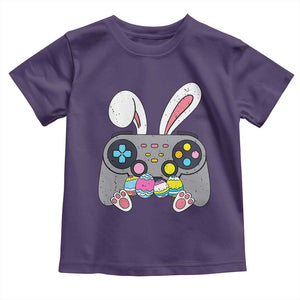 Easter Video Game Toddler T Shirt Bunny Eggs Gaming Gamer TS10 Purple Print Your Wear