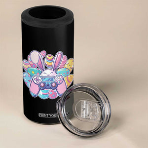 Easter Video Game 4 in 1 Can Cooler Tumbler Cute Bunny Eggs Gaming Gamer TS10 Print Your Wear