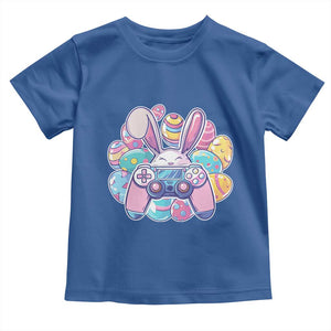 Easter Video Game Toddler T Shirt Cute Bunny Eggs Gaming Gamer TS10 Royal Blue Print Your Wear