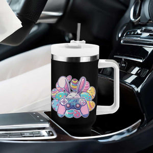 Easter Video Game Tumbler With Handle Cute Bunny Eggs Gaming Gamer TS10 Print Your Wear