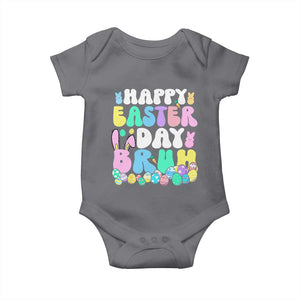Bruh Easter Baby Onesie Teens Boys Kids Cute Bunny Eggs TS10 Charcoal Print Your Wear