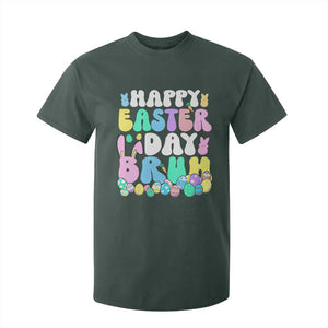 Bruh Easter T Shirt For Kid Teens Boys Kids Cute Bunny Eggs TS10 Dark Forest Green Print Your Wear