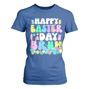 Bruh Easter T Shirt For Women Teens Boys Kids Cute Bunny Eggs TS10 Royal Blue Print Your Wear