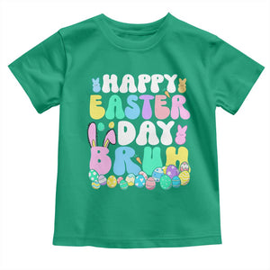 Bruh Easter Toddler T Shirt Teens Boys Kids Cute Bunny Eggs TS10 Irish Green Print Your Wear