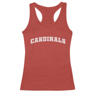 Cardinal Lovers Racerback Tank Top Retro Varsity College Graphic TS10 Red Print Your Wear