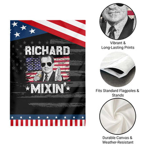 Funny 4th of July Richard Nixon Mixin Garden Flag Patriotic Bartender American Flag TS10 Print Your Wear