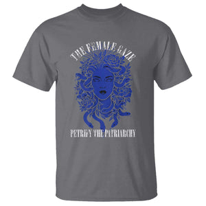 Medusa Feminist T Shirt Womens Rights Mythical Empowerment Graphic TS10 Charcoal Print Your Wear
