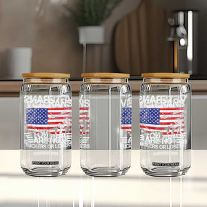 Veterans Are Not Suckers Or Losers Glass Can Veteran Vintage US Flag Protest TS10 Print Your Wear