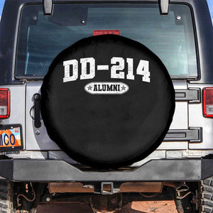 DD-214 Alumni Spare Tire Cover US Army Pride Military Veteran Retired TS10 No hole Black Print Your Wear