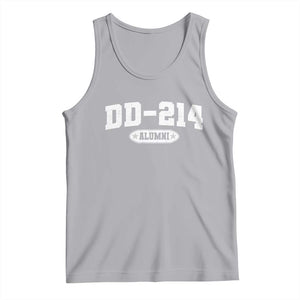 DD-214 Alumni Tank Top US Army Pride Military Veteran Retired TS10 Athletic Heather Print Your Wear