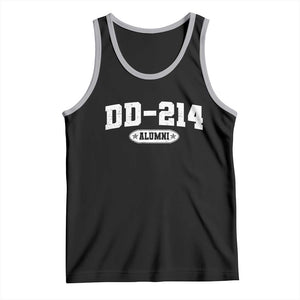 DD-214 Alumni Tank Top US Army Pride Military Veteran Retired TS10 Black Athletic Heather Print Your Wear
