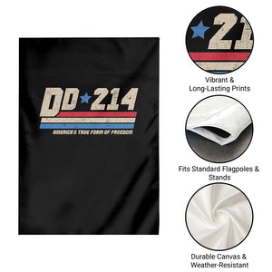 DD-214 Garden Flag Armed Forces Military Alumni Vintage Veteran TS10 Print Your Wear