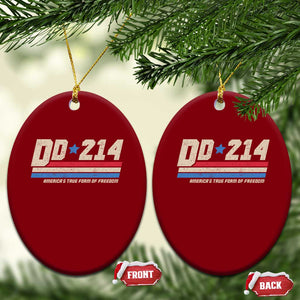 DD-214 Ceramic Ornament Armed Forces Military Alumni Vintage Veteran TS10 Print Your Wear