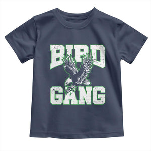 Bird Gang Toddler T Shirt Vintage 90s Style Classic EF Fly TS10 Navy Print Your Wear