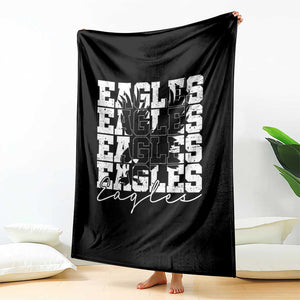 Vintage Eagles Bird Inspirational Throw Blanket 90s Style Classic Eagles Fly TS10 Print Your Wear