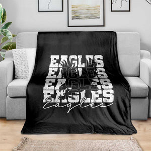 Vintage Eagles Bird Inspirational Throw Blanket 90s Style Classic Eagles Fly TS10 Print Your Wear